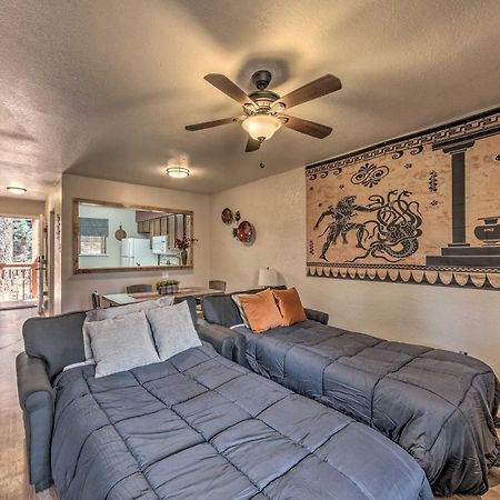 Forested Ruidoso Condo With Deck And Fireplace! Dış mekan fotoğraf