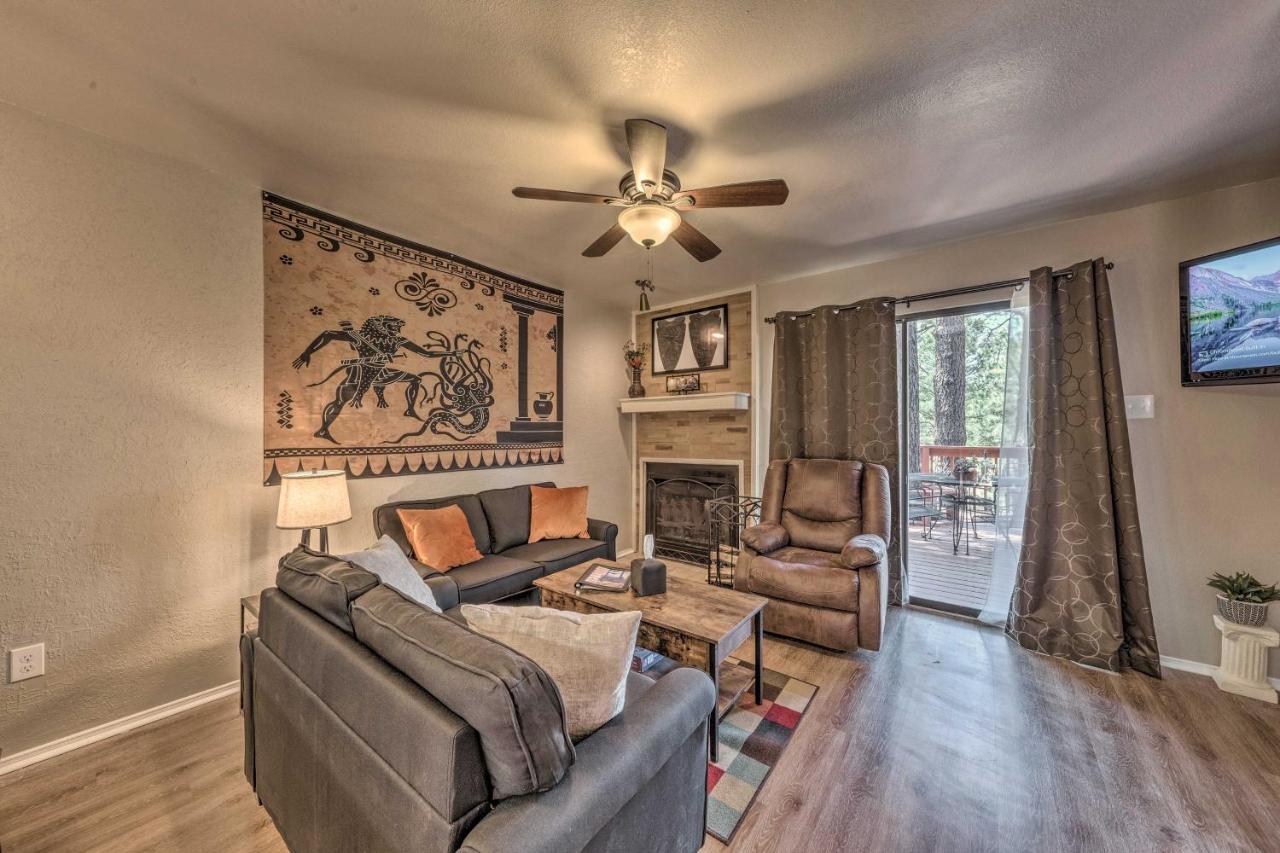 Forested Ruidoso Condo With Deck And Fireplace! Dış mekan fotoğraf