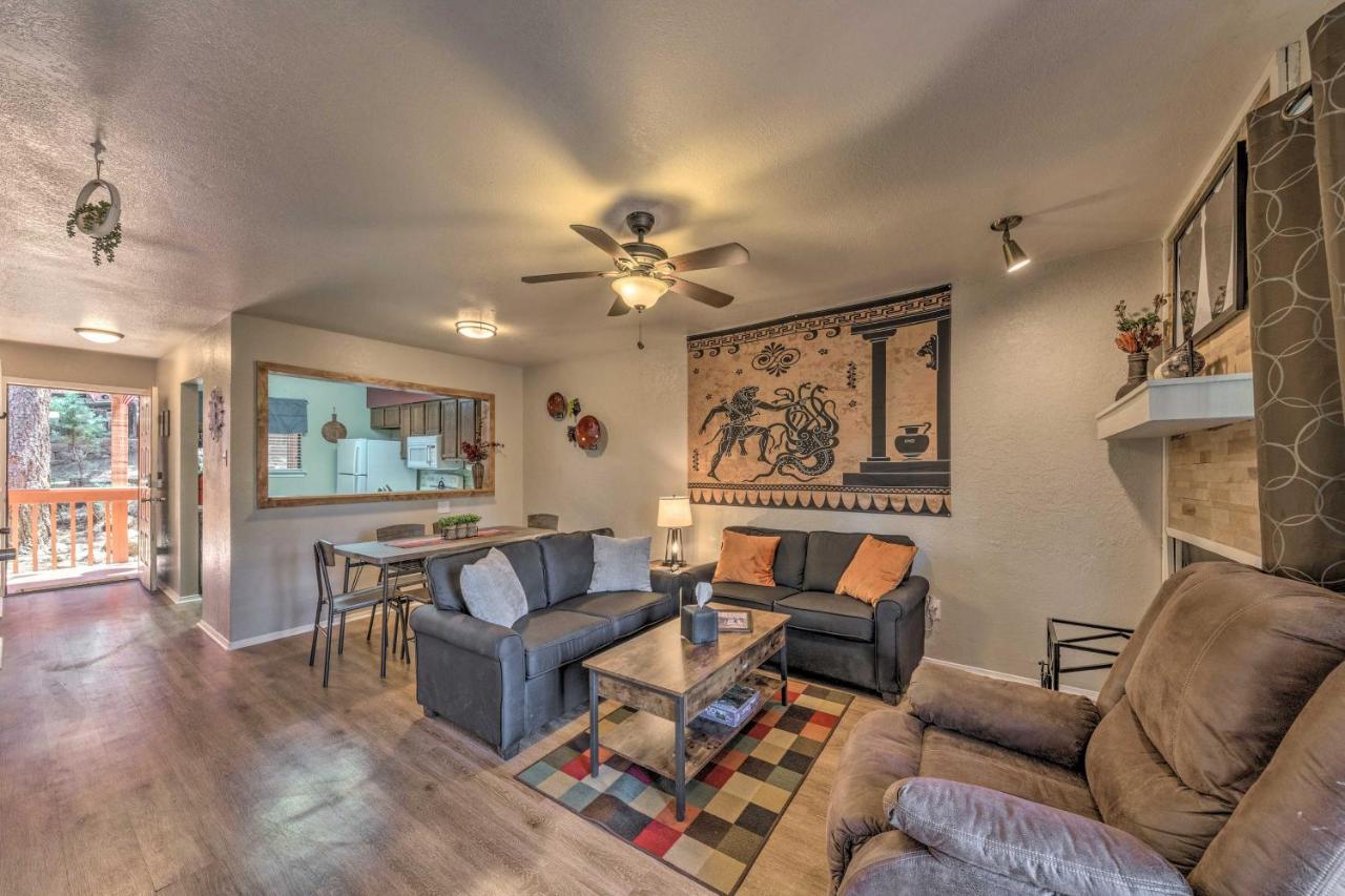 Forested Ruidoso Condo With Deck And Fireplace! Dış mekan fotoğraf