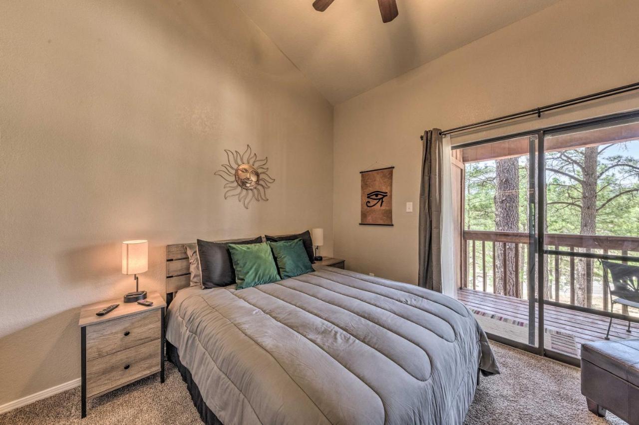 Forested Ruidoso Condo With Deck And Fireplace! Dış mekan fotoğraf